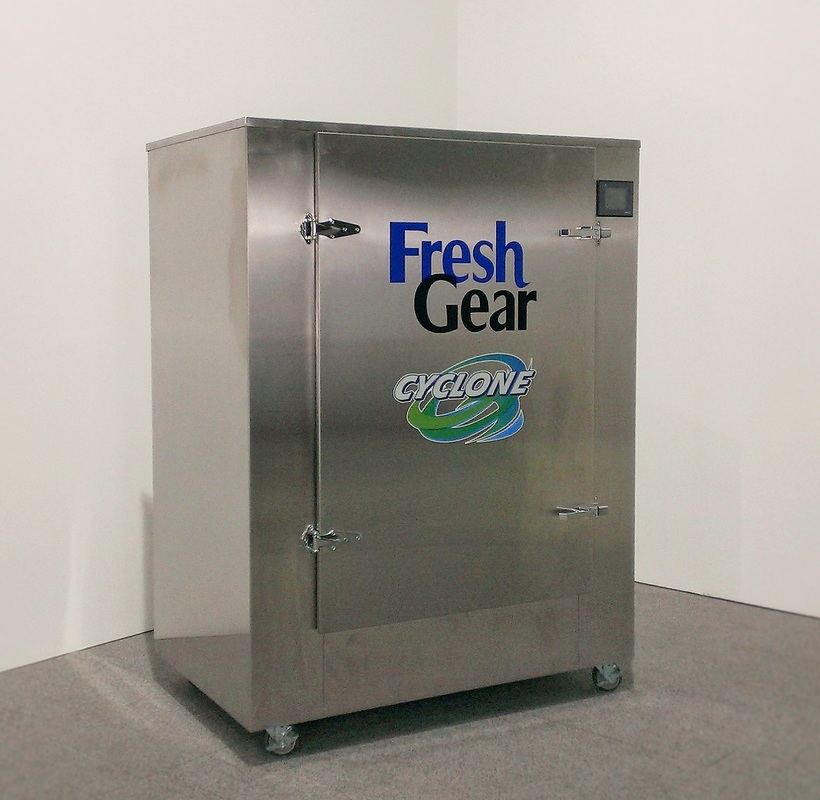 fresh gear cyclone sanitizing machine